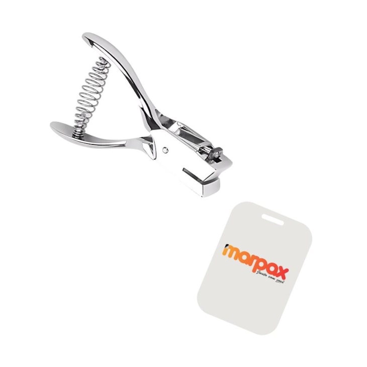 Alicate Furador de Crachás e Cartões Ovoide Marpax 01un