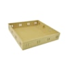 Bandeja Quadrada Passa Fita M 23X23X5 Mdf Madeira Marpax