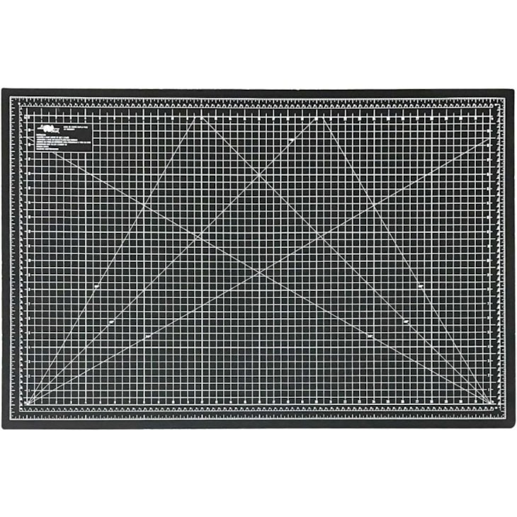 Base de corte A1 para Artesanato Preto Dupla Face Marpax
