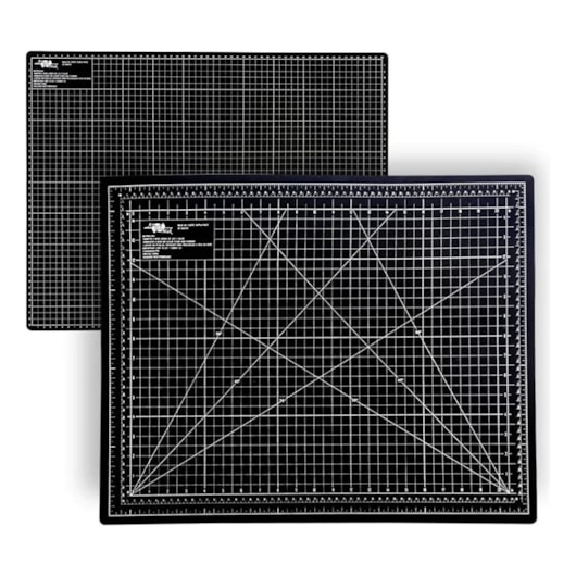 Base de corte A2 para Artesanato Preto Dupla Face Marpax
