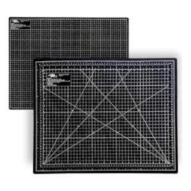 Base de corte A2 para Artesanato Preto Dupla Face Marpax
