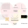 Base de corte A2 para Artesanato Rosa Dupla Face Marpax