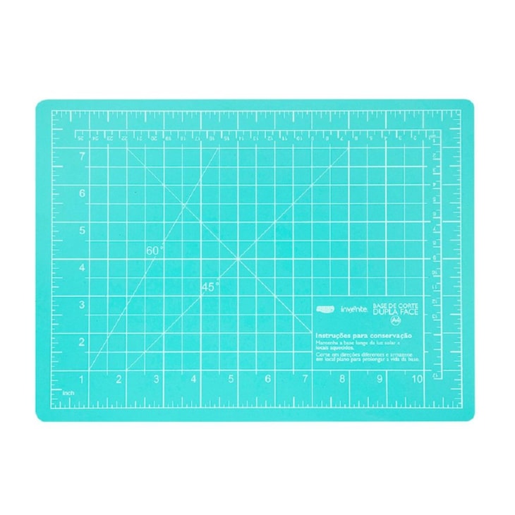 Base de Corte Artesanato Dupla Face A4 com 30X22cm BRW