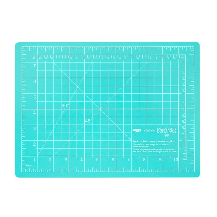 Base de Corte Artesanato Dupla Face A4 com 30X22cm BRW