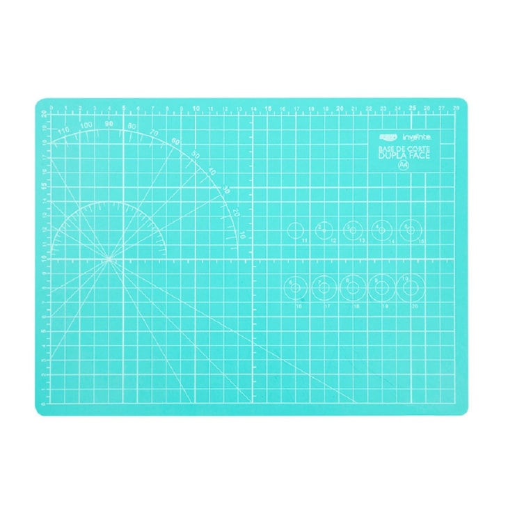 Base de Corte Artesanato Dupla Face A4 com 30X22cm BRW