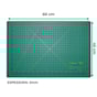 Base de Corte para Artesanato Dupla Face A2 60x45cm Verde