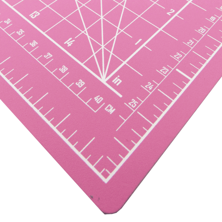 Base de Corte para Artesanato Rosa Dupla Face 45x30cm Marpax
