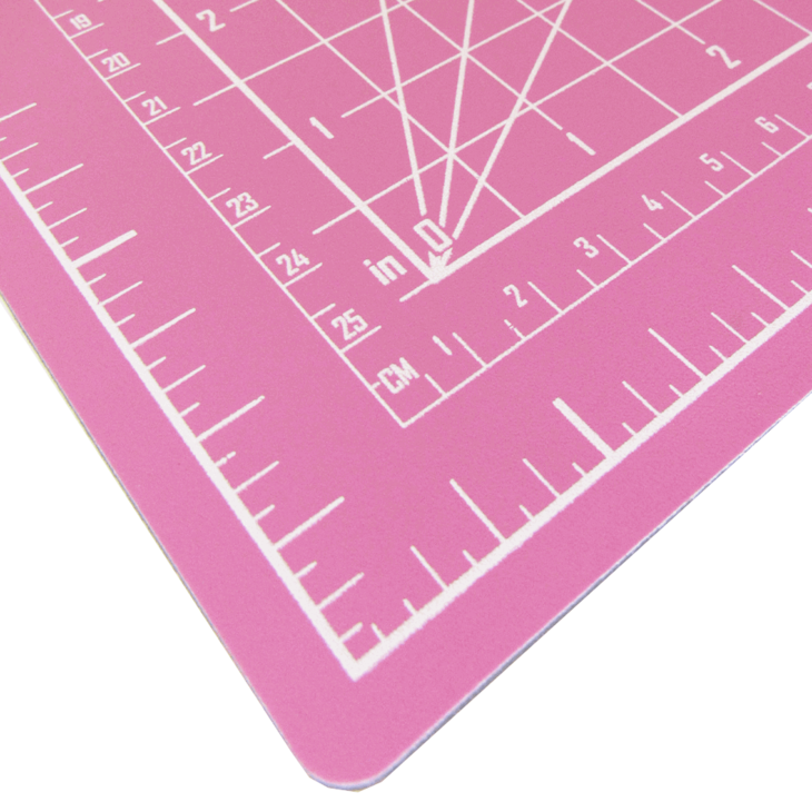 Base de Corte para Artesanato Rosa Dupla Face 45x30cm Marpax