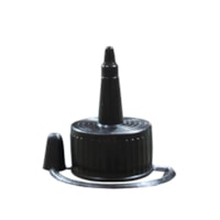 Bico aplicador plástico para garrafa pet 28mm Preto 2000un