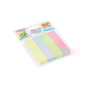Bloco de Anotações 19x76mm Tom Pastel 4 Cores BRW 400 folhas