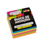 Bloco de Anotações 50x50mm Neon 5 Cores BRW 250 folhas