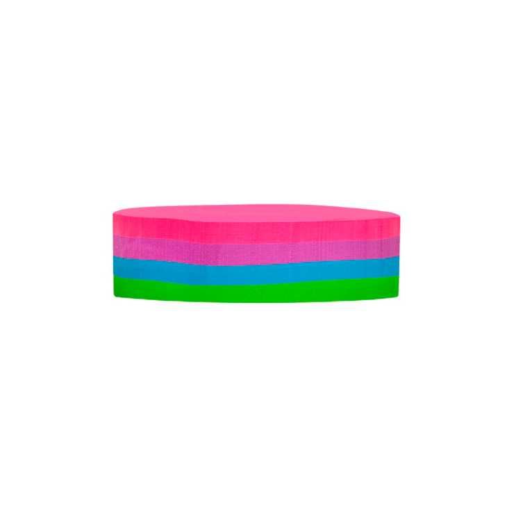 Bloco de Anotações 70x70mm Coração Colori 200 folhas