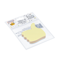 Bloquinho de Anotações 70X70mm Positivo Tom Pastel 100fls