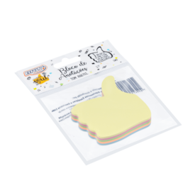 Bloquinho de Anotações 70X70mm Positivo Tom Pastel 100fls