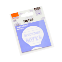 Bloquinho de Anotações 75x75mm 2 em 1 Important BRW 30fls