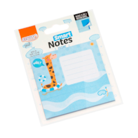 Bloquinho de Anotações 90X90mm 3 x 1 Destacável Girafa 30fls