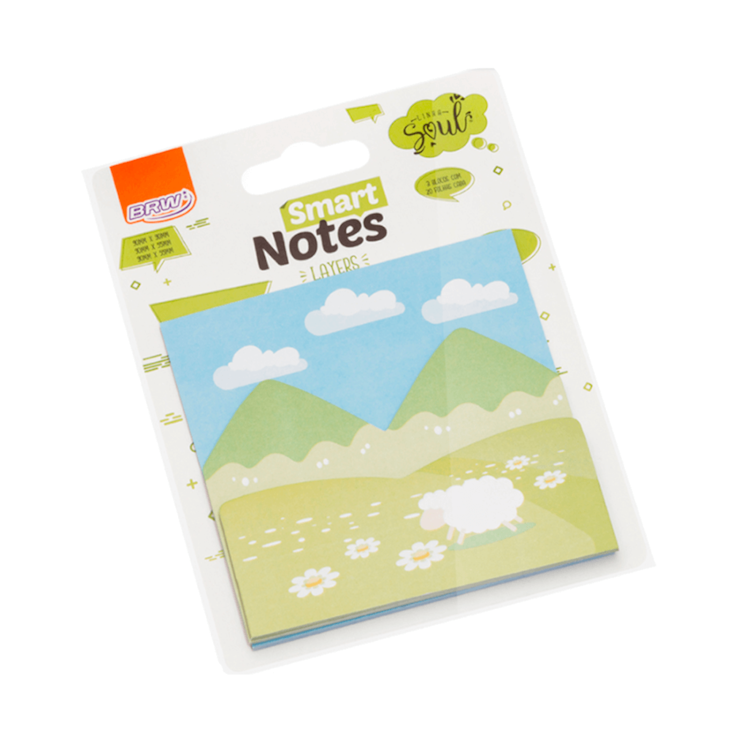 Bloquinho de Anotações Montanha Soul 3 Layers BRW 20fls
