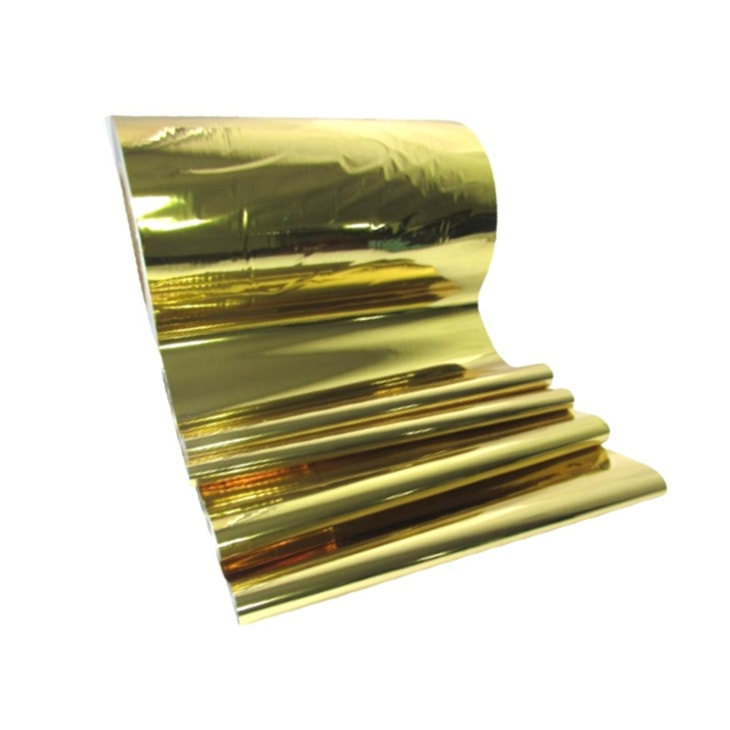 BOBINA PET-PE OURO A3 PARA LAMINAÇÃO 33CMX350M MARPAX