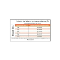 Bobina Wire-o 3x1 Prata 7/16 para 85fls 34.500 anéis