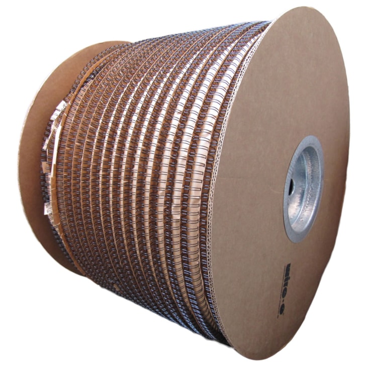Bobina Wire-o 3X1 Preto 9/16 para 110fls Marpax 21.000 Anéis