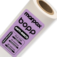 Bopp Anti-Risco para laminação 21,5cm x 10m Marpax 1uni