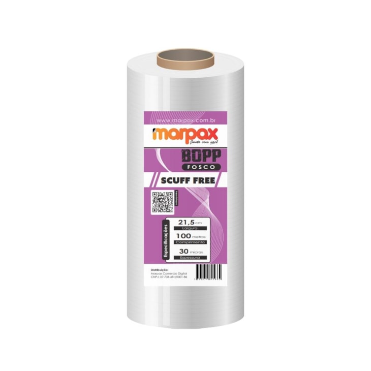 BOPP Anti-Risco Scuff Free Fosco 21,5cmx100m Marpax 01un