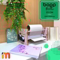 Bopp Brilho para Laminação A4 Ofício 23cmx200m Marpax 01 un