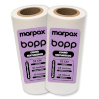 Bopp Couro Texturizado para Laminação 32cmX50m Marpax 02 un