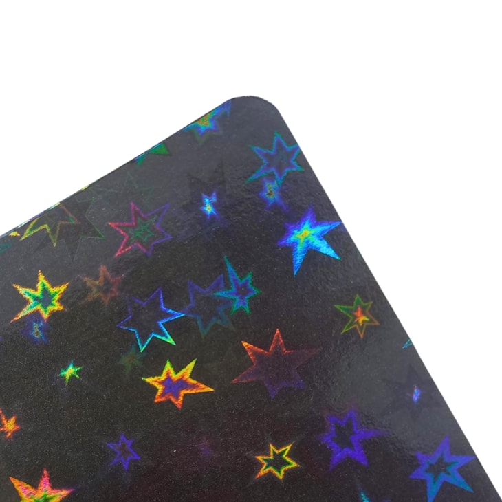 BOPP Holográfico Big Star Laminação 22cmx50M Marpax 01un
