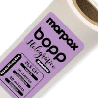 Bopp Holográfico Borboleta laminação 21,5cmX10m Marpax 1uni