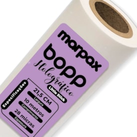 Bopp Holográfico Little Stick Palitinho 21,5cmX10m Marpax 1u