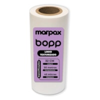 BOPP Linho Texturizado para Laminação 32cmx50m Marpax 01un
