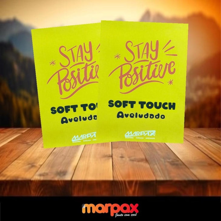 BOPP para Laminação Soft Touch 33cmx50m Marpax com 01un