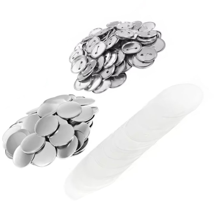 Botton Kit com Alfinete de Metal Broche 58mm Marpax 50un