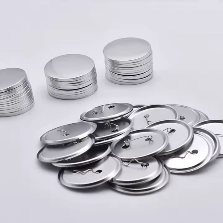 Botton Kit com Alfinete de Metal Broche 58mm Marpax 50un