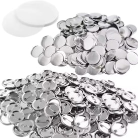 Botton Kit com Alfinete de Metal Broche 58mm Marpax 50un