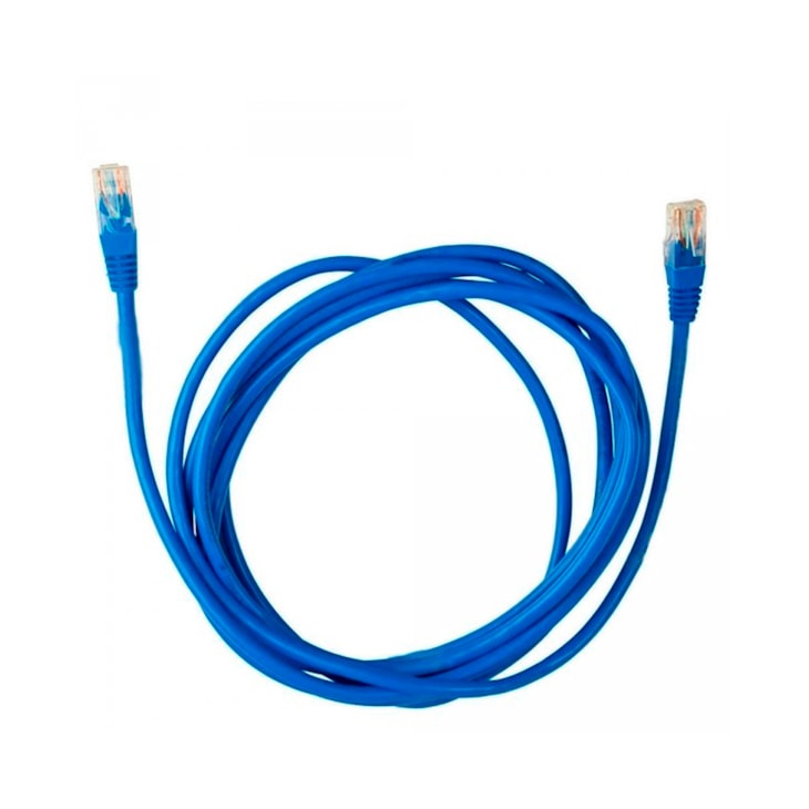 Cabo de Rede Azul 4 Pares Sem Blindagem Forceline 100mts