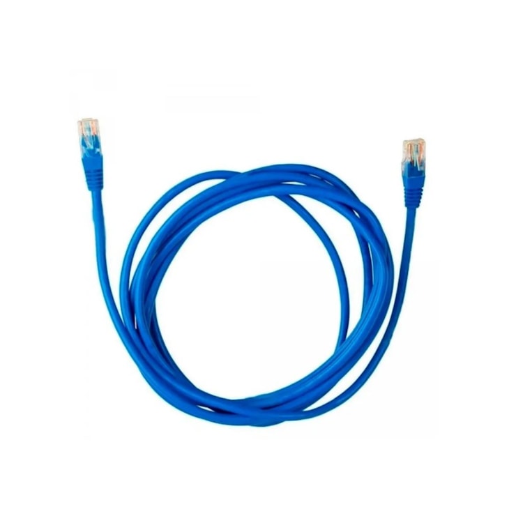Cabo de Rede Azul 4 Pares Sem Blindagem Forceline 15 Metros