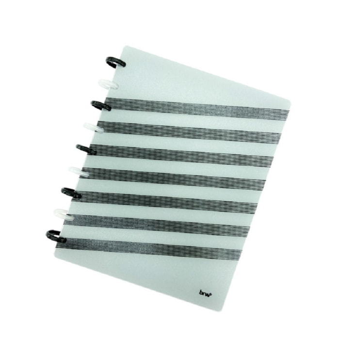 Caderno de Disco Black  09 Discos 242x190mm BRW com 80fls