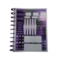 Caderno de disco Permanente star 80 folhas BRW