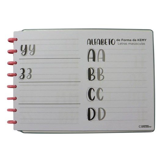 Caderno Inteligente A4 Lettering By Kemily 01un