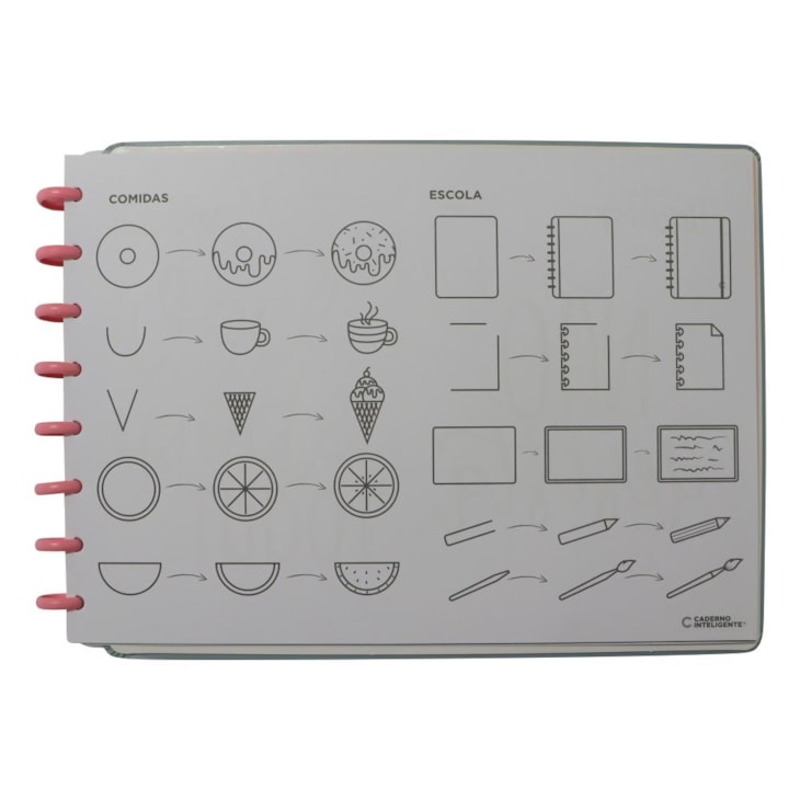 Caderno Inteligente A4 Lettering By Kemily 01un