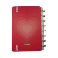 Caderno Inteligente A5 Golden Love 80 Folhas 01un