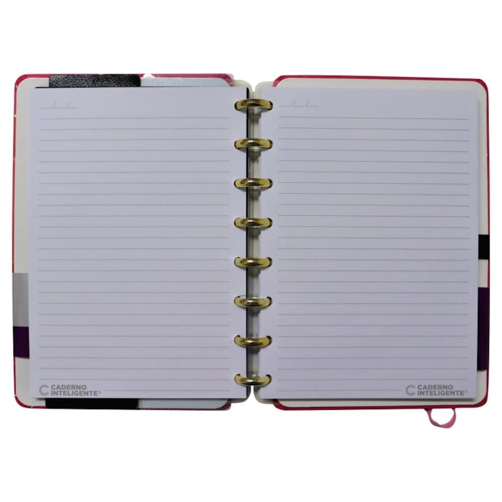 Caderno Inteligente A5 Golden Love 80 Folhas 01un