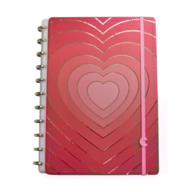 Caderno Inteligente Grande 280x215mm Golden Love 80fls 01un