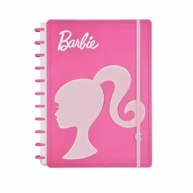 Caderno Inteligente Grande Barbie Cor Pink 80fls 01un