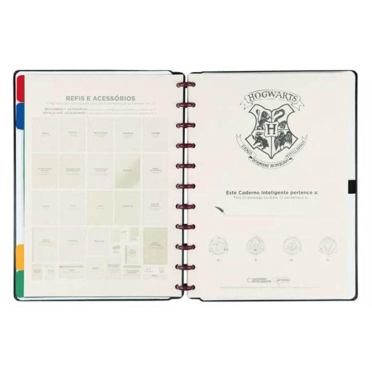 Caderno Inteligente Grande By Harry Potter 80 Folhas 01un