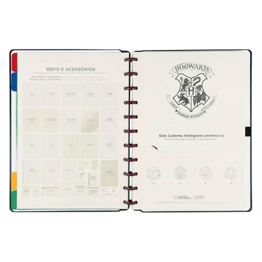 Caderno Inteligente Grande By Harry Potter 80 Folhas 01un