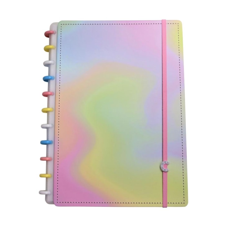 Caderno Inteligente Grande Candy Splash 140 Folhas 01un