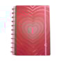 Caderno Inteligente Grande Golden Love 80 Folhas 01un